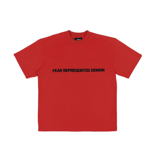 FRDCO : SS24 Embossed Logo Tee Maroon