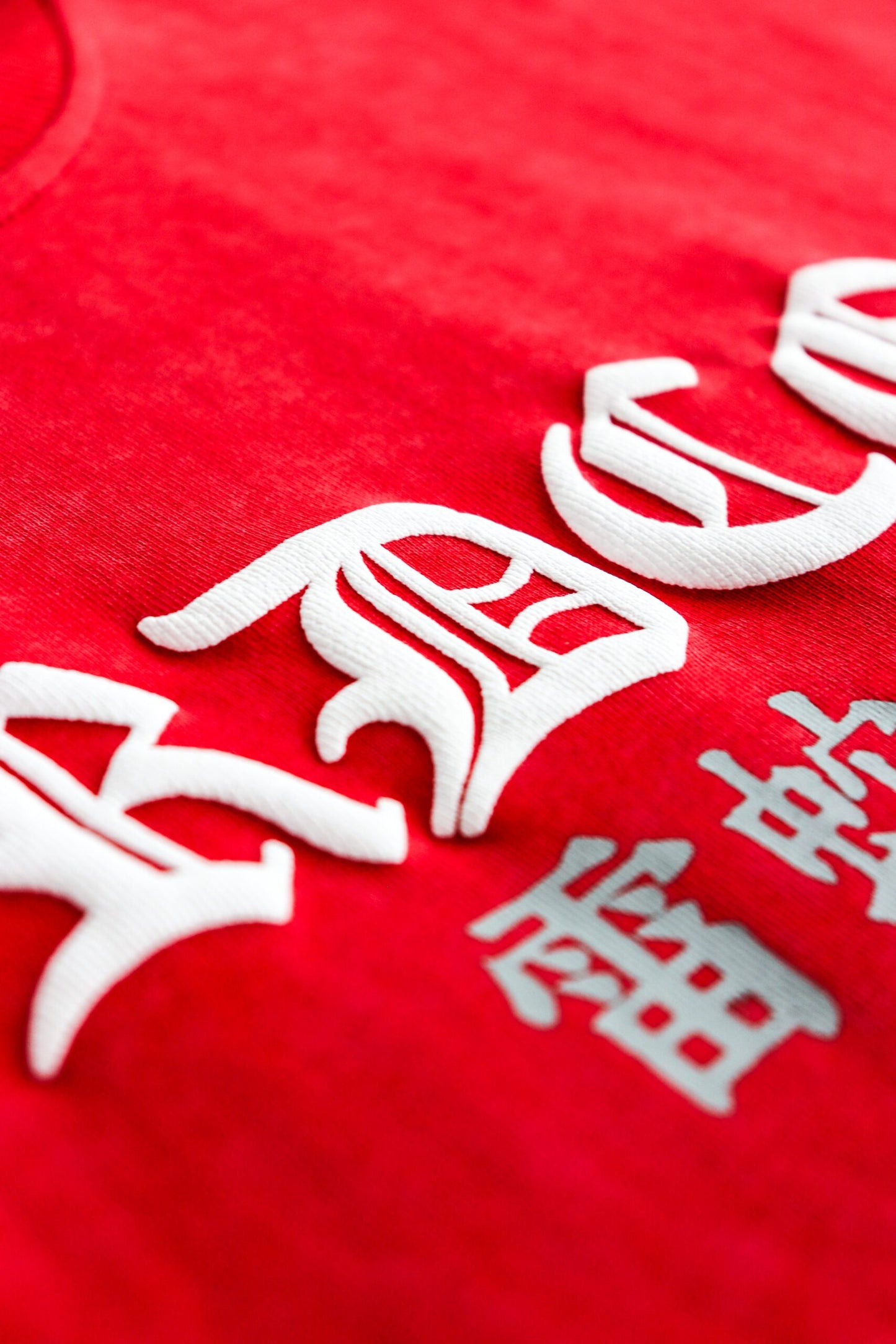 FRDCO : Razer Embossed Snake Washed Tee Red