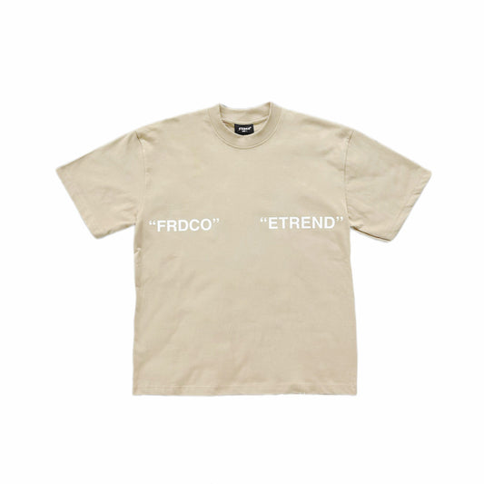 FRDCO x ETREND : EF Glow In Dark Tee Khaki