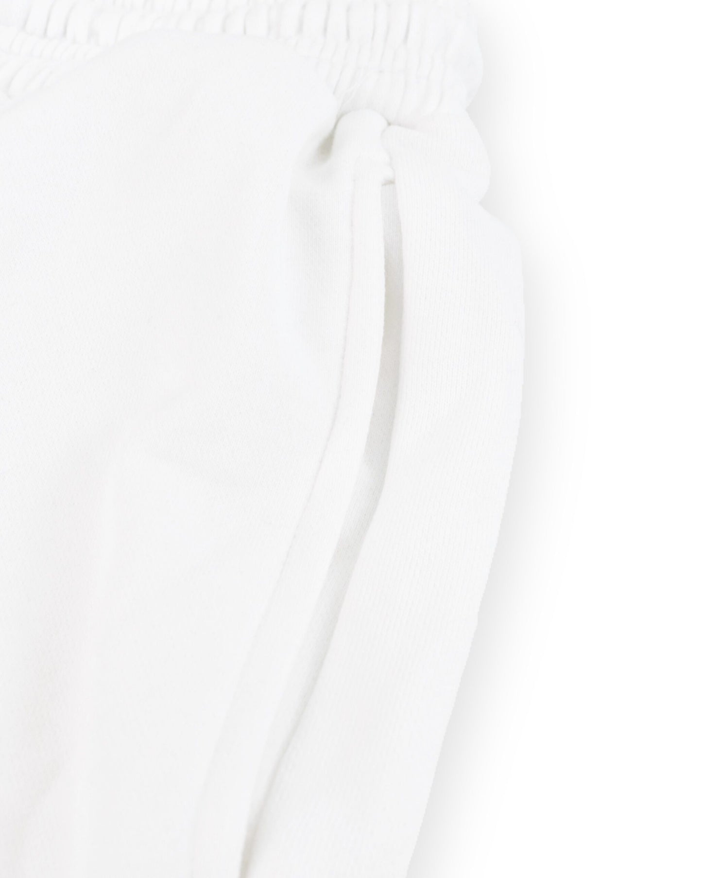 FRDCO : Essential Stoned Logo Pants White