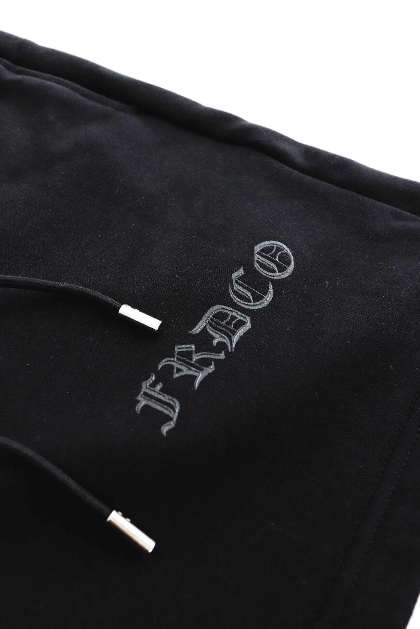 FRDCO : Essential Stoned Logo Pants Black