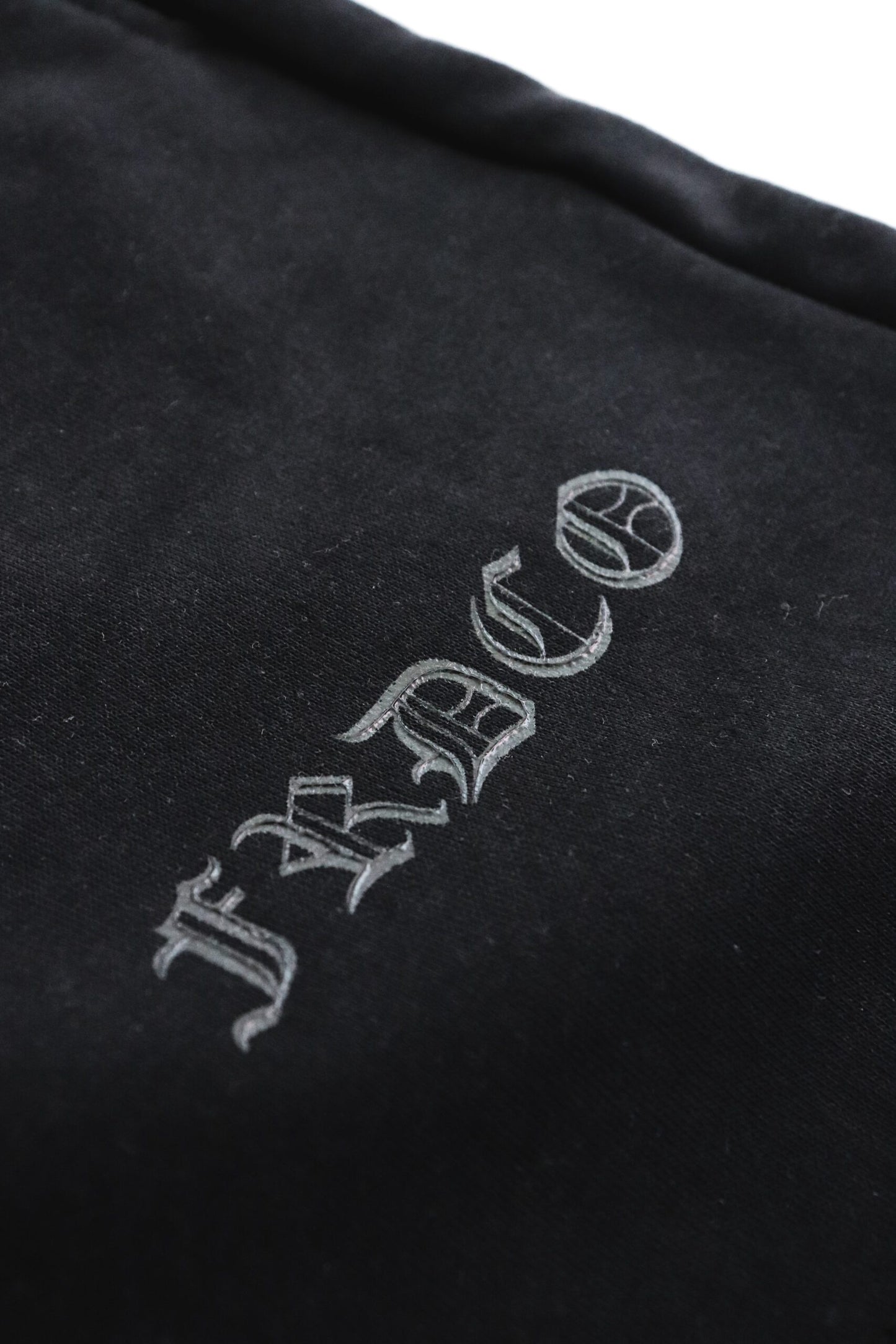 FRDCO : Essential Stoned Logo Pants Black