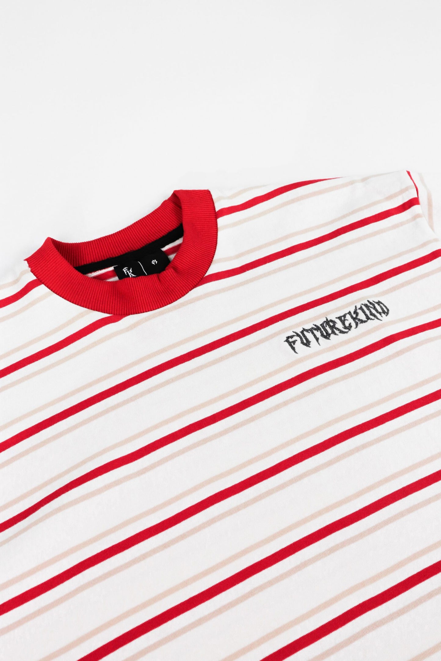 Futurekind : Social Test Stripes Tee Red