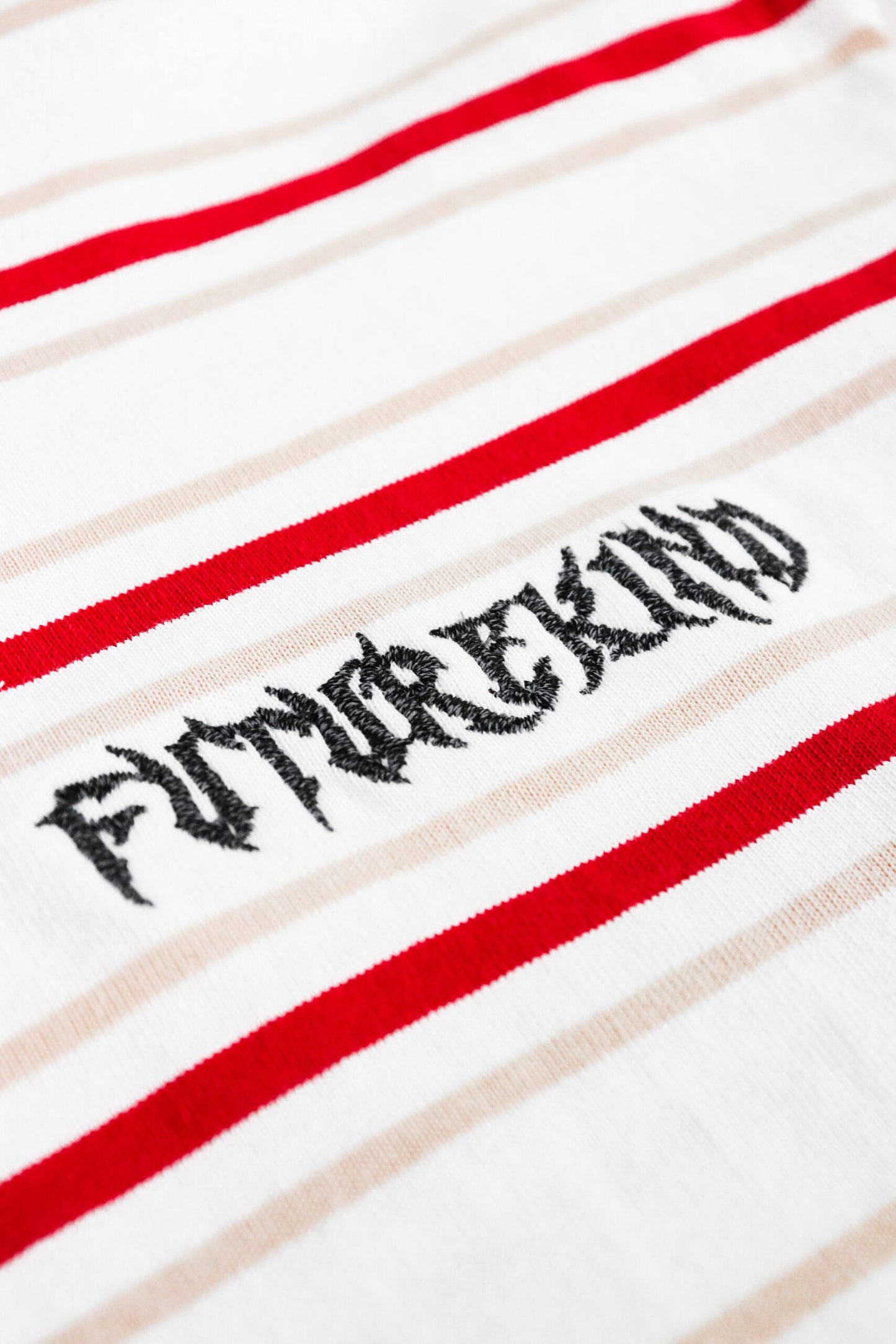 Futurekind : Social Test Stripes Tee Red