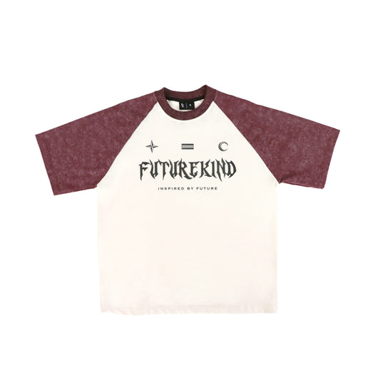 Futurekind : Social Test Retro Washed Tee Red