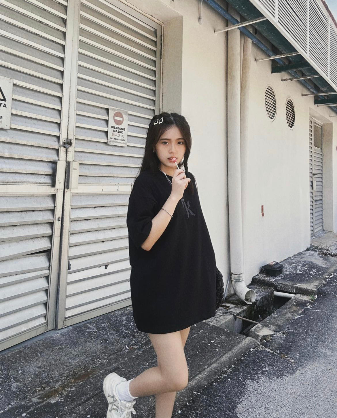 Futurekind : S23 Signature Logo Tee Black