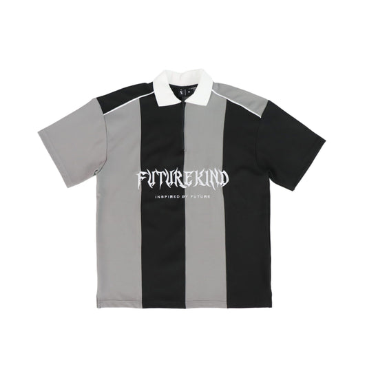 Futurekind : Social Test Embroidery Polo Shirt Black
