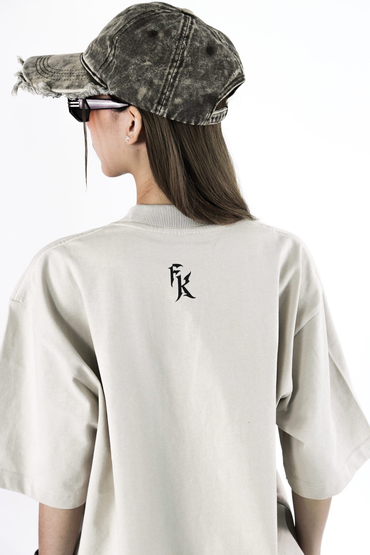 Futurekind : Trap ERA Embroid Logo Tee Khaki