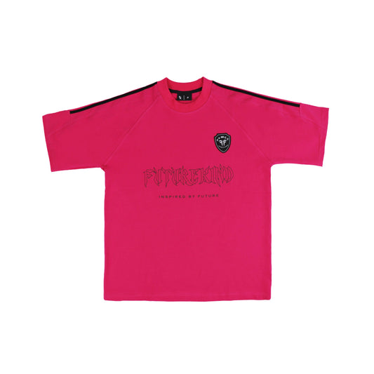 Futurekind : Trap ERA Badges Logo Tee Magenta