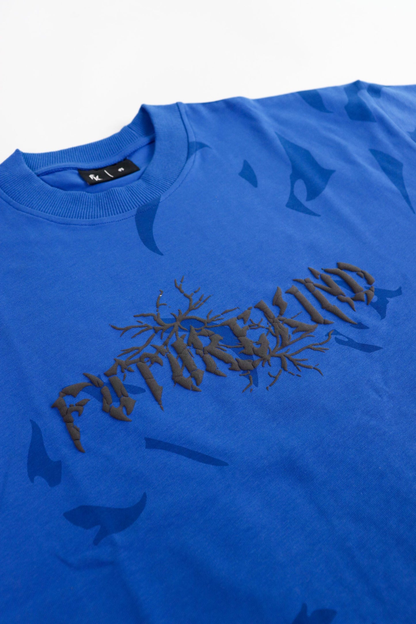 Futurekind : Time Crack Essential Tee Blue