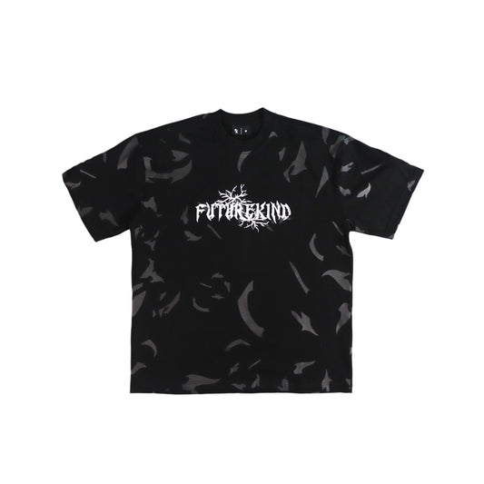 Futurekind : Time Crack Essential Tee Black