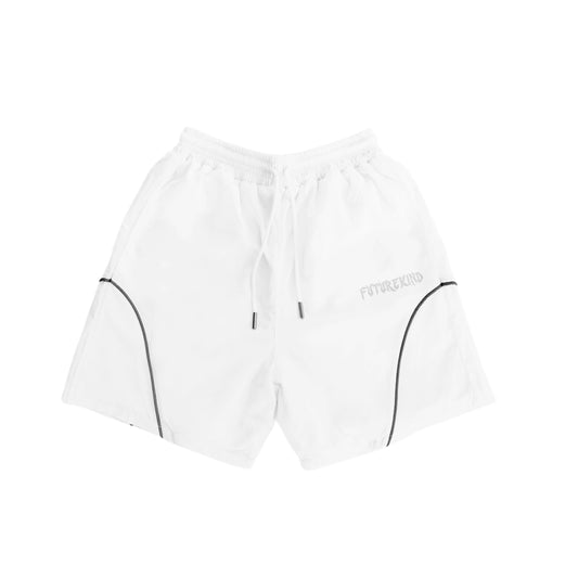 Futurekind : Immortal Reflective Shorts White