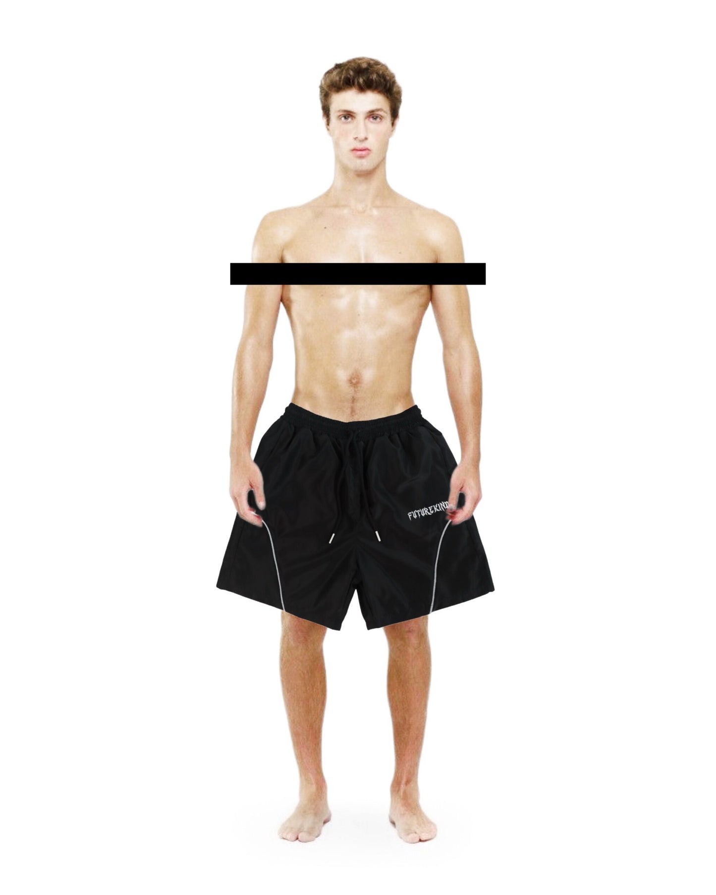Futurekind : Immortal Reflective Shorts Black
