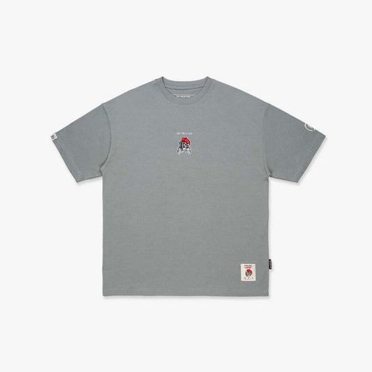Dr Mister : HDHF Skullmark Broad Tee Grey