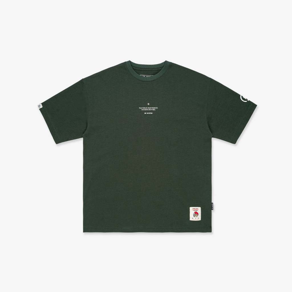 Dr Mister : HDHF Jolly Roger Broad Tee Green