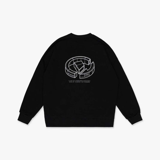 Dr Mister : Complex Sweatshirt Black