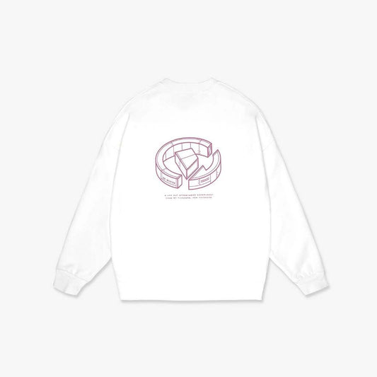 Dr Mister : Complex Sweatshirt White