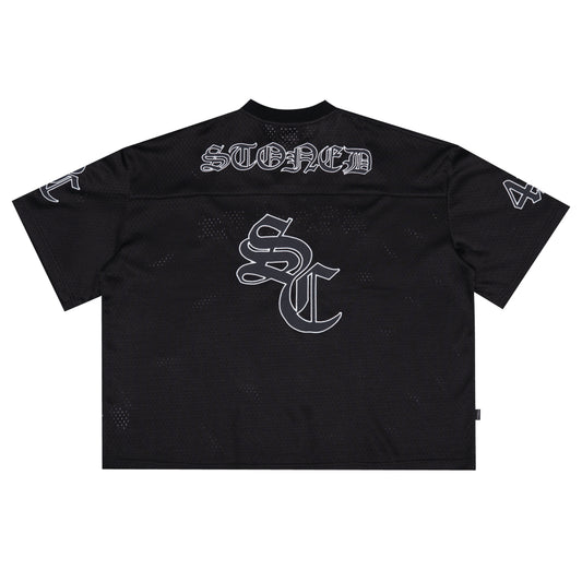 Stoned&Co WBB25 : Icon Mesh Jersey Black