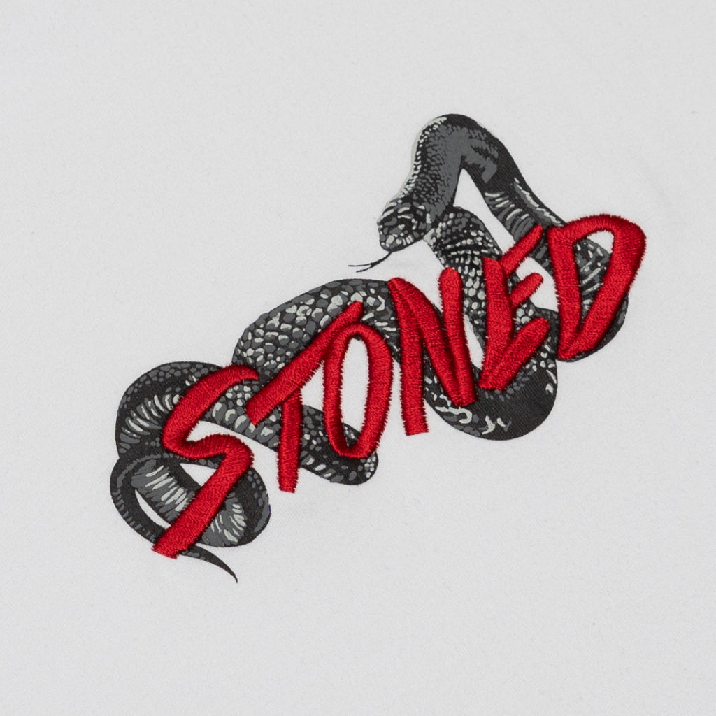 Stoned&Co Mystic : Genetic Snake Tee White