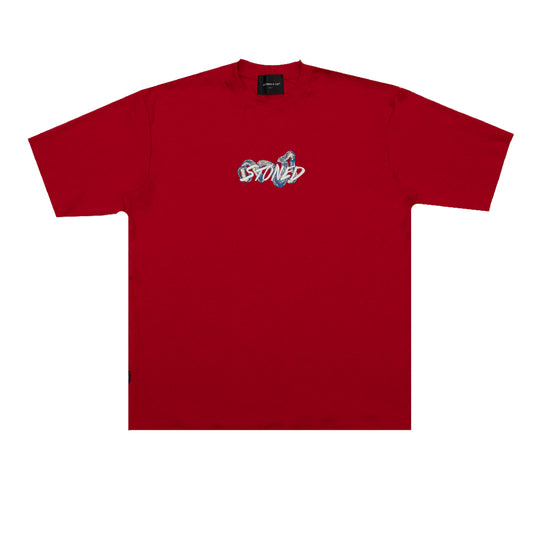 Stoned&Co Mystic : Genetic Snake Tee Red