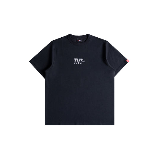 TNTCO : Textured Logo Tee Black