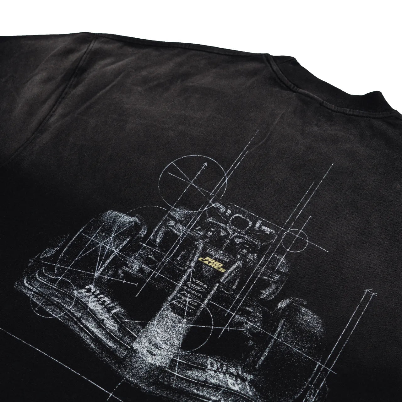 Whocares : Washed Turbo Mode Tee Black