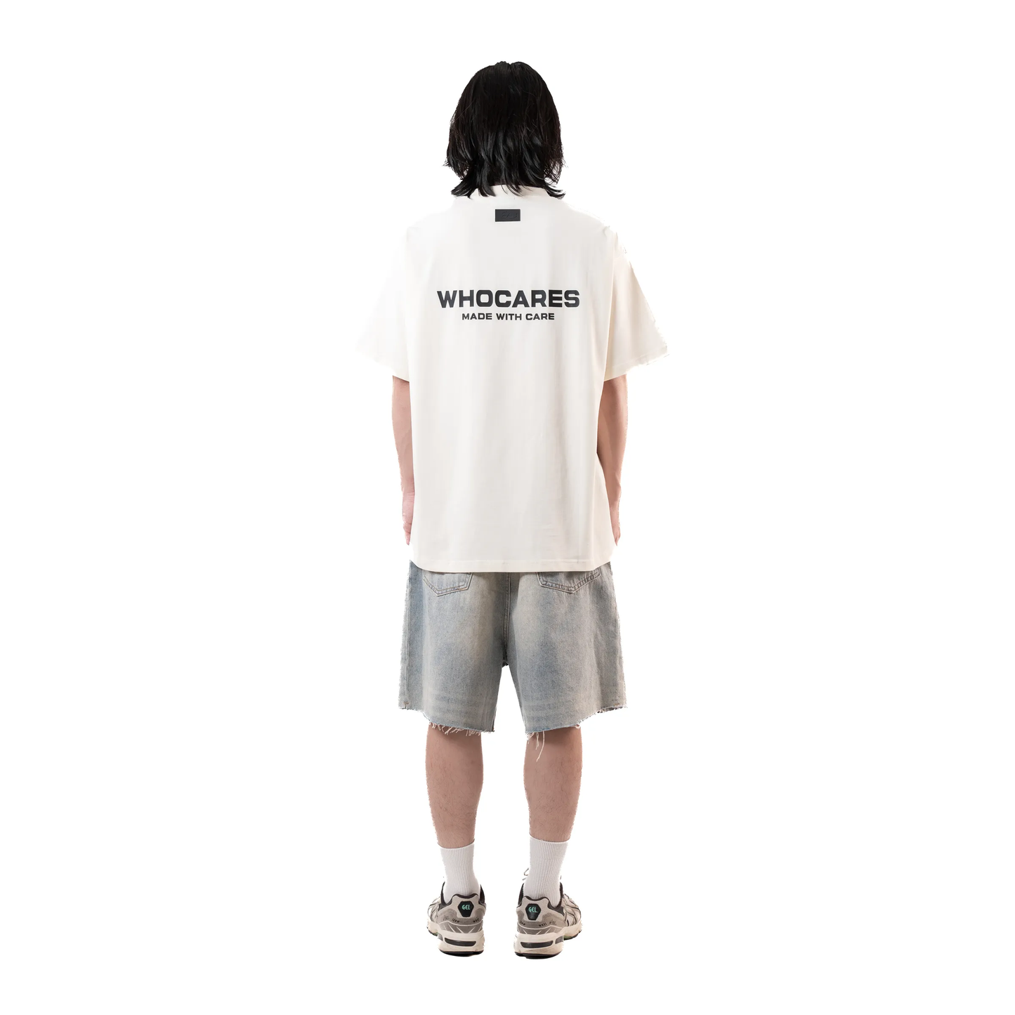 Whocares : Essential Logo Tee Beige