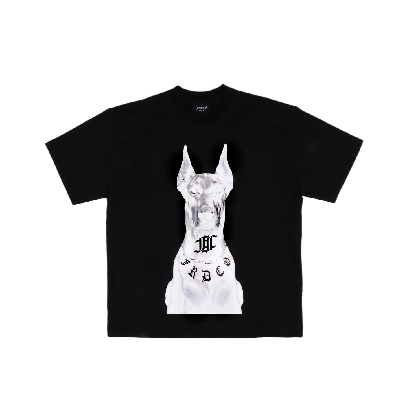 FRDCO : Ghost Dog Head Logo Tee Black