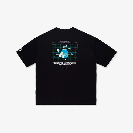 Dr Mister : Blueprint Dino Broad Tee