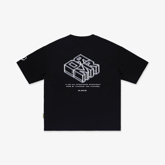 Dr Mister : Chrome Abbr Tee Black