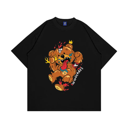 Whocares : Crazy Bear Tee