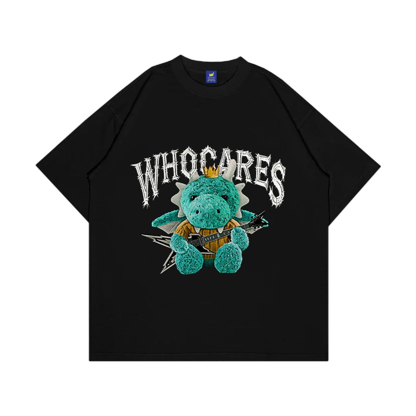 Whocares : Rock N Roll Dragon Tee