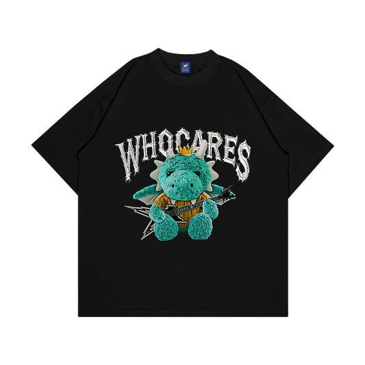 Whocares : Rock N Roll Dragon Tee