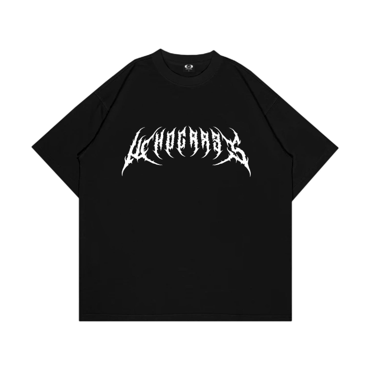 Whocares : Reflective Gothic Tee Black