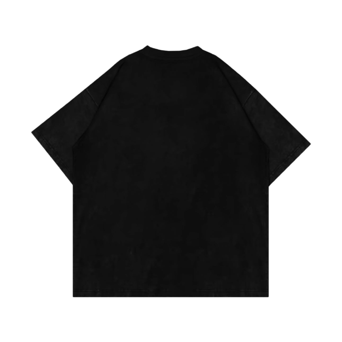 Whocares : Distressed Multi Logo Tee Black