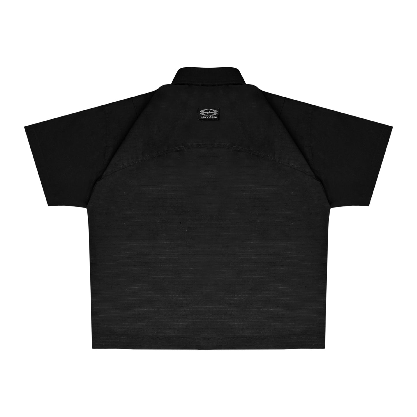 Whocares : Classic Patch Work Tee Black