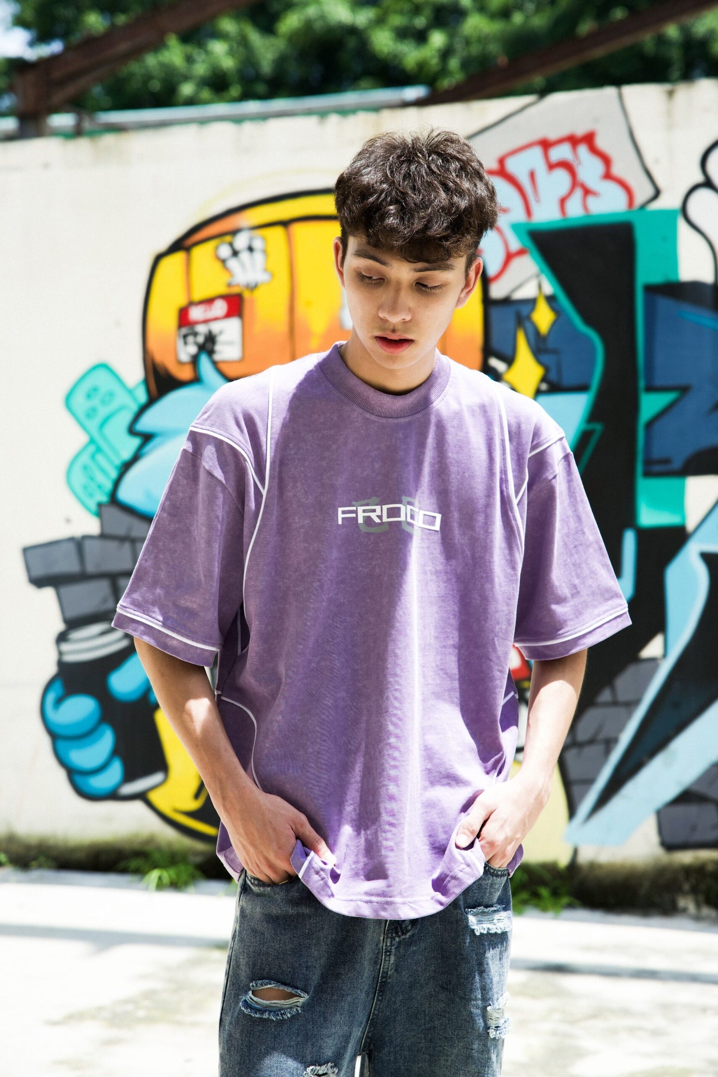 FRDCO : Snake Bone Washed Tee
