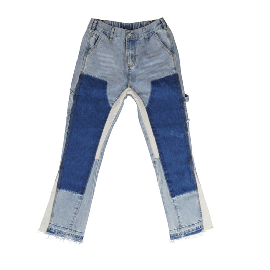 DC Clothing : Flare Carpenter Double Knee Jeans Blue