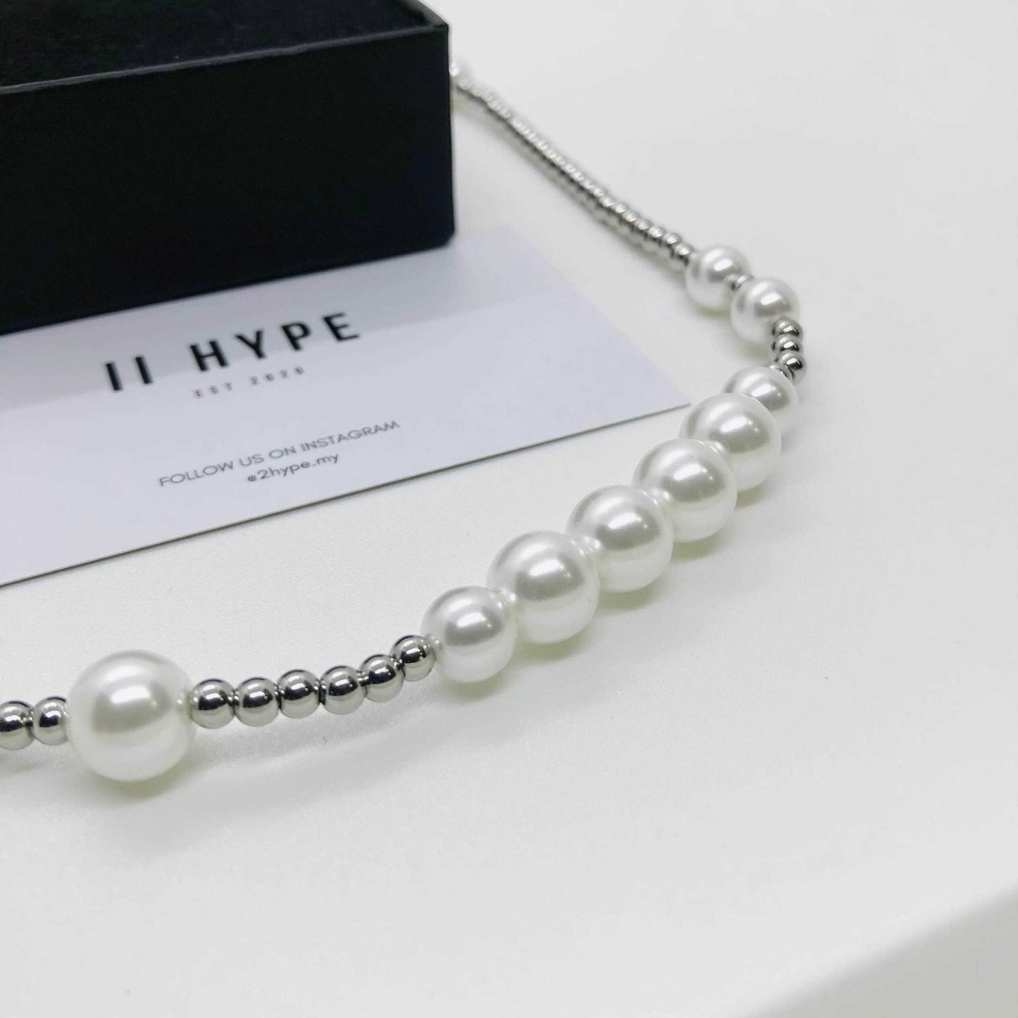 2HYPE PEARL BEADED NECKLACE