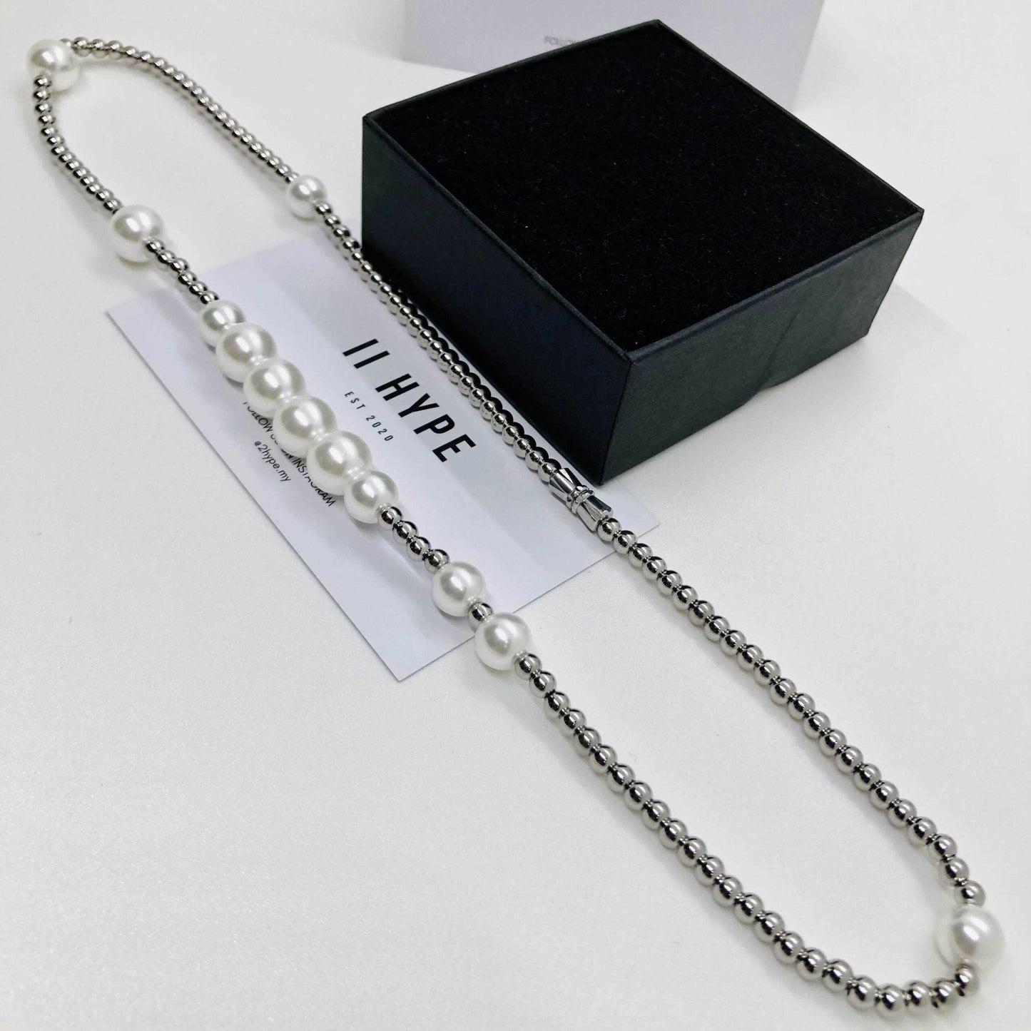 2HYPE PEARL BEADED NECKLACE