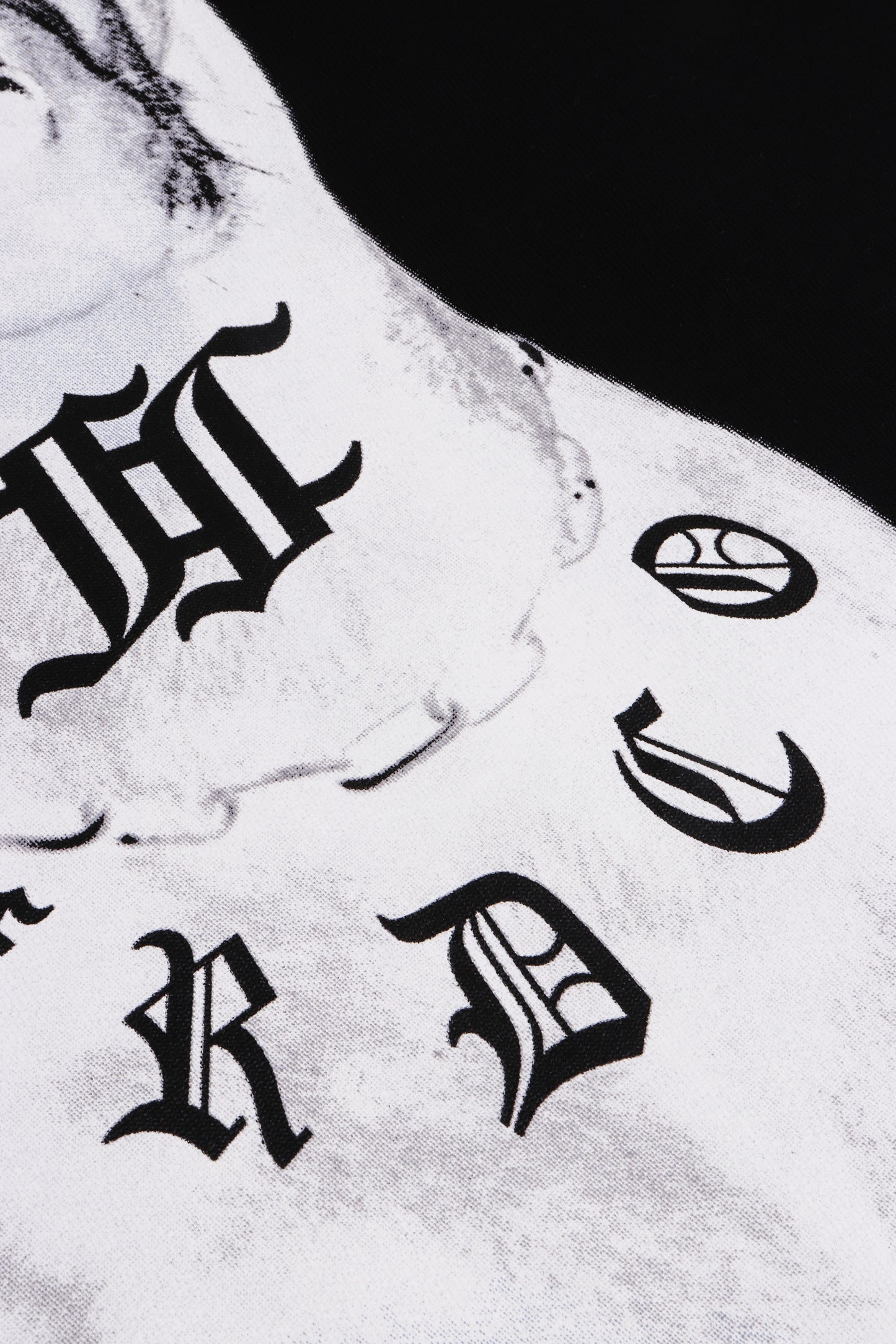 FRDCO : Ghost Dog Head Logo Tee Black