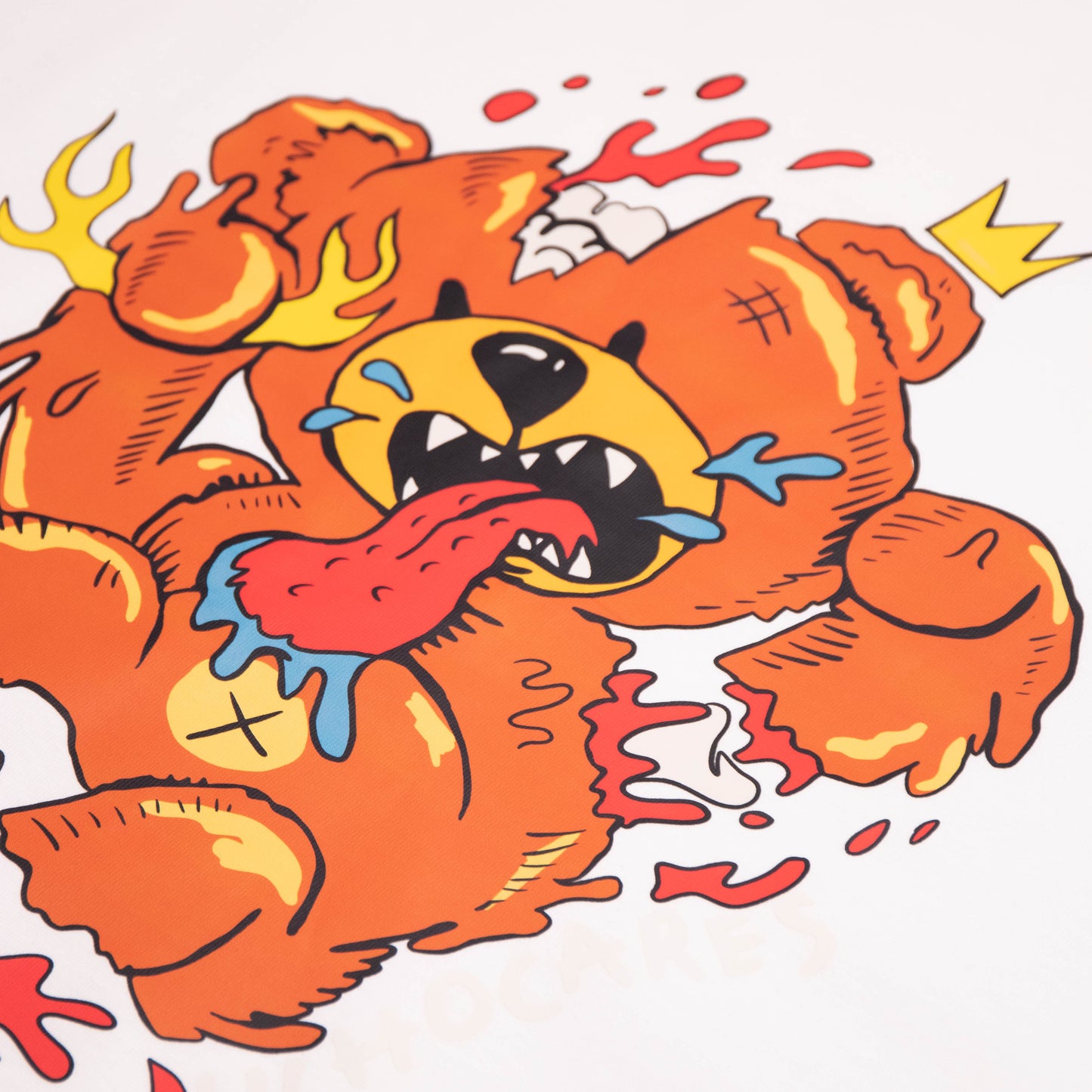 Whocares : Crazy Bear Tee