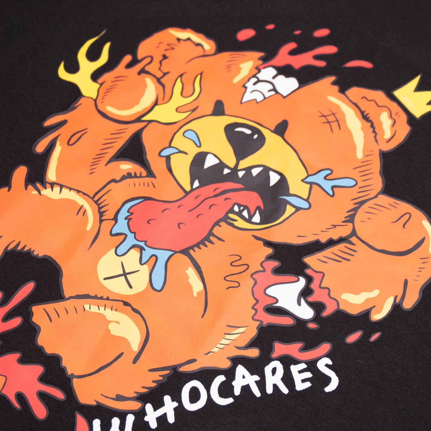 Whocares : Crazy Bear Tee