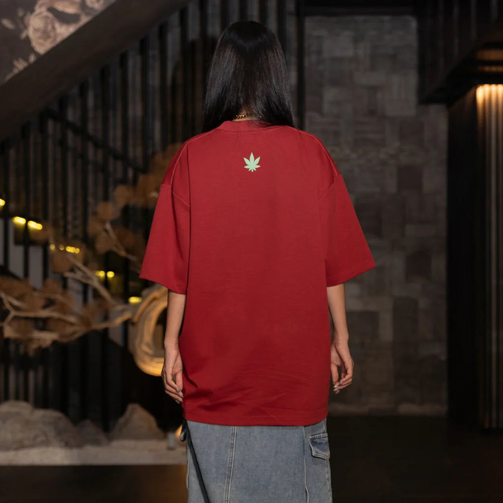 Stoned&Co Golden Jade : Jade Signature Tee Red