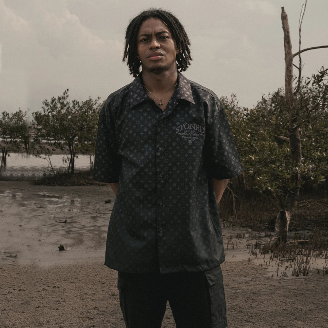STONED VOID MONOGRAM REVERE SHIRT
