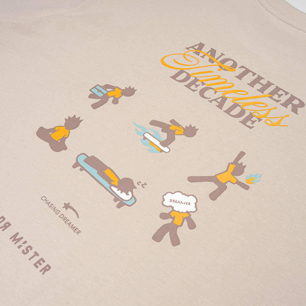 Dr Mister : Polymorph Broad Tee Beige