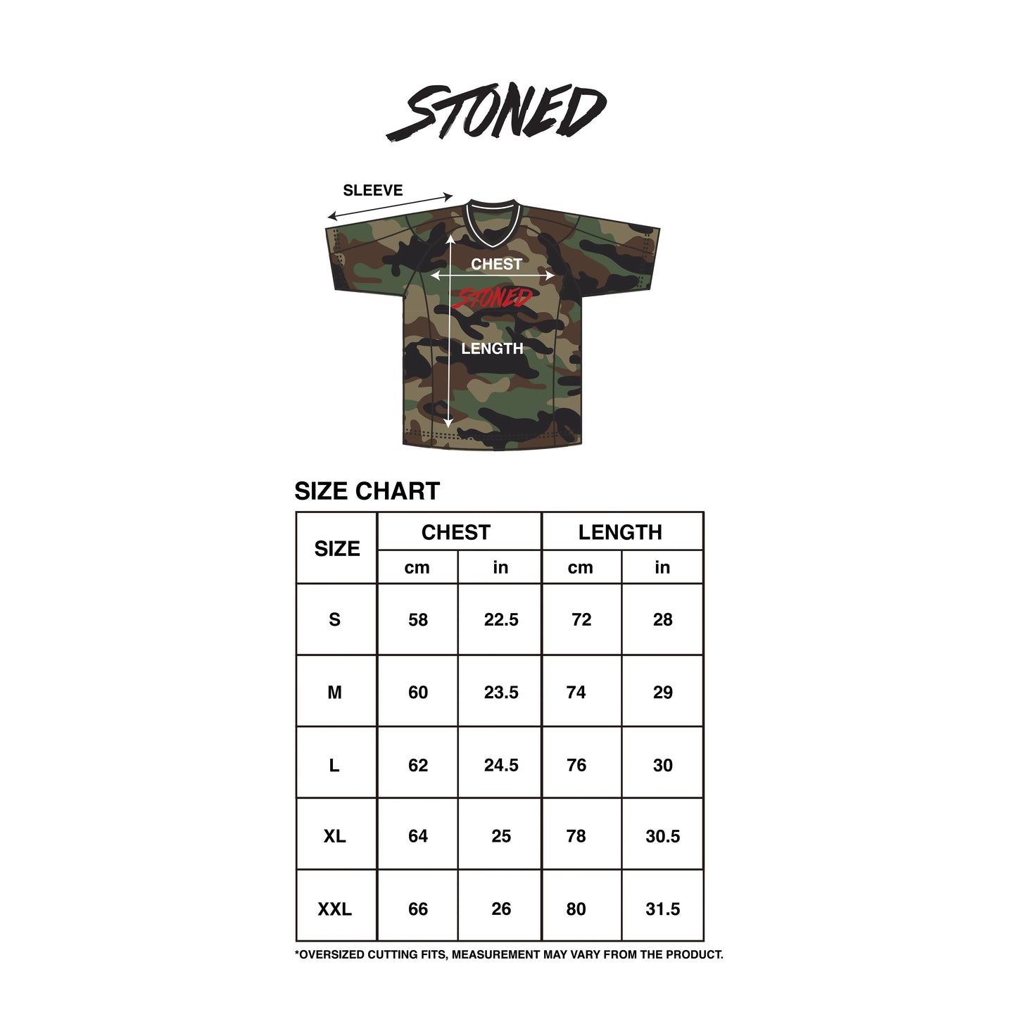 Stoned&Co Blessed25 : Military Jersey