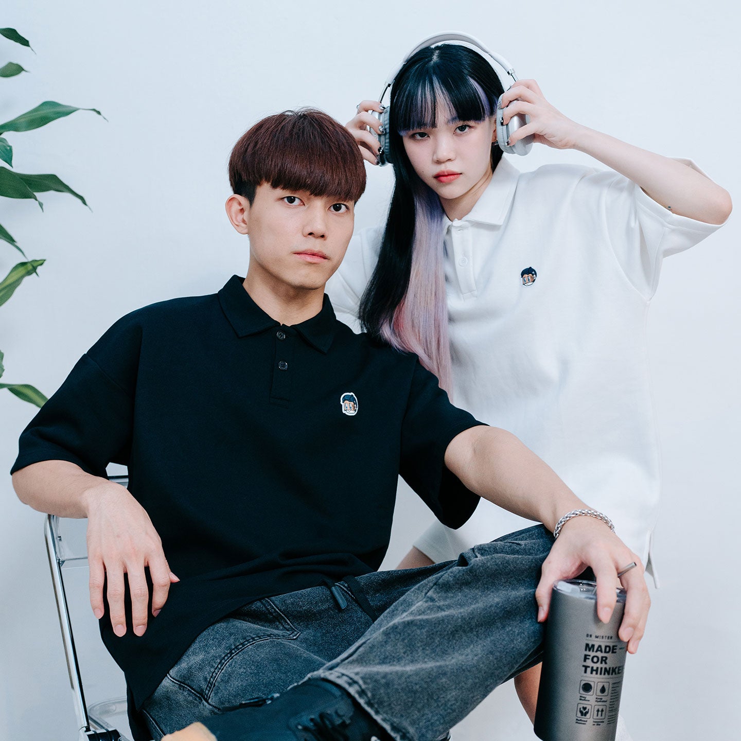 Dr Mister : Patched Polo Tee