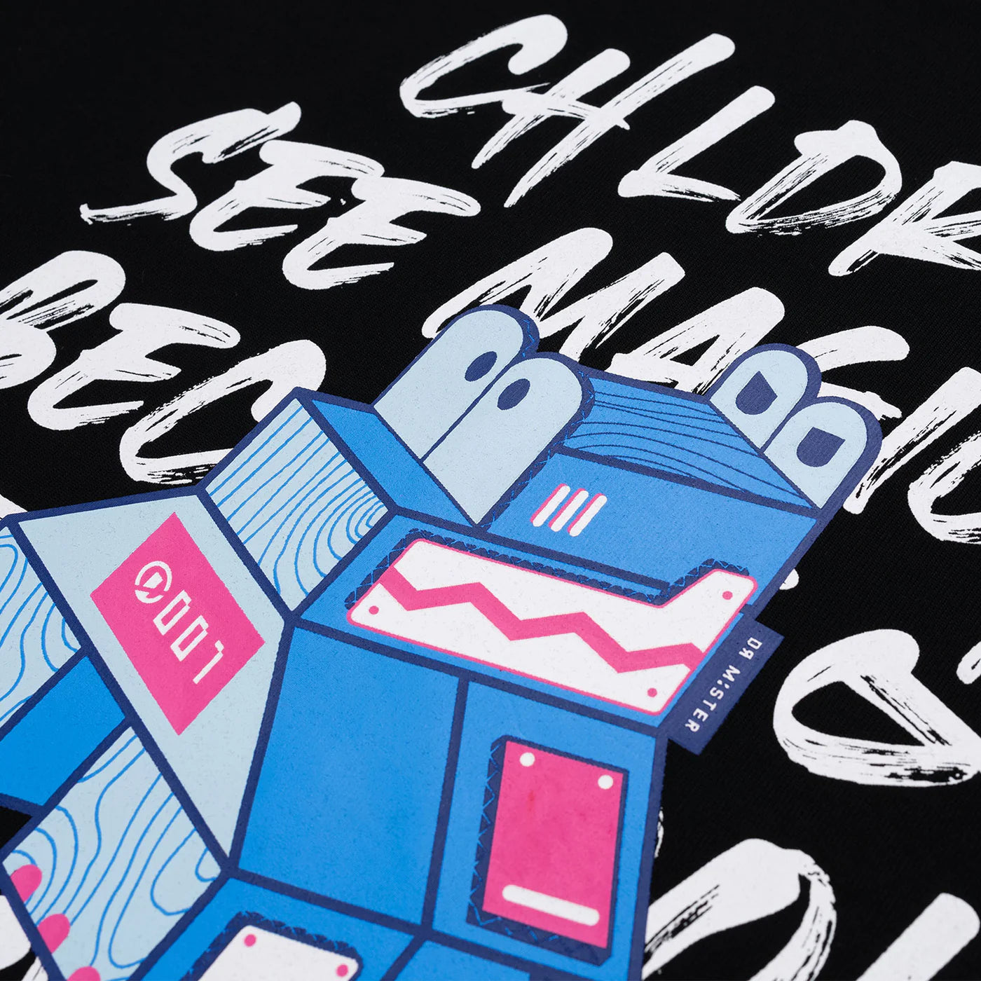 Dr Mister : Wooden Dino Broad Tee