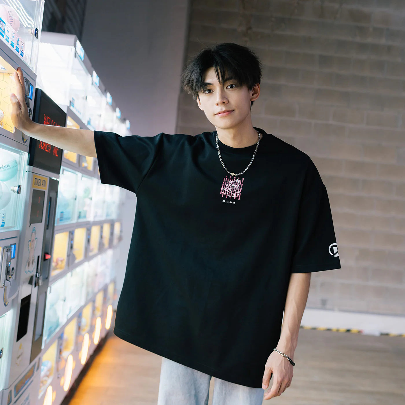 Dr Mister : Wooden Dino Broad Tee